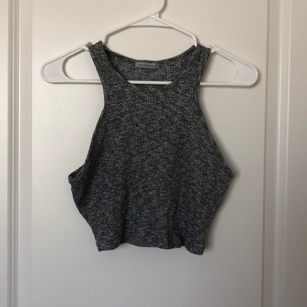 Sparkly crop top